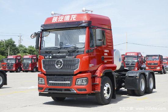 陕汽重卡德龙m3000s轻量化版460马力6x4lng牵引车国六sx4259md4tlq1