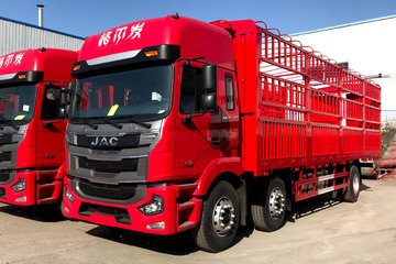 江淮 格尔发a5xⅢ重卡 270马力 6x2 9.8米仓栅式载货车(hf.[1张]