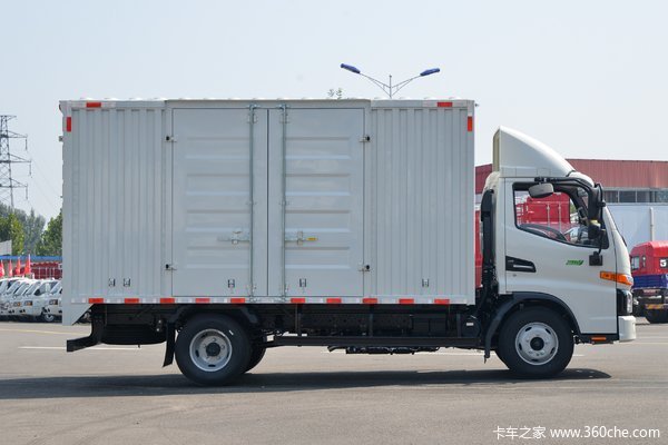 江淮 骏铃V5 130马力 4.15米单排厢式轻卡(国六)(HFC5045XXYP32K2C7S)