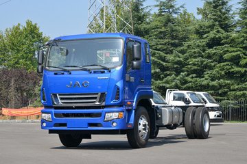 江淮 德沃斯V9 220马力 4X2 5.95米仓栅式载货车(HFC5181CCYB80K1D4S) 卡车图片