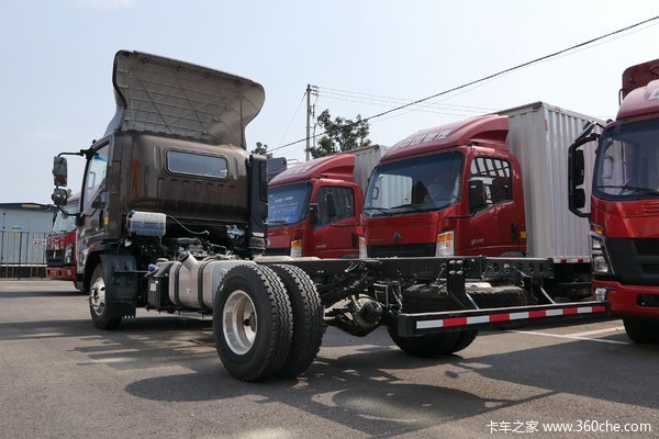 新车到店 亳州市潍柴130悍将8档载货车底盘仅需10.5万元