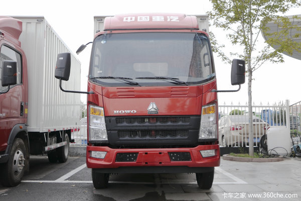 中国重汽HOWO 追梦 130马力 4.15米单排厢式轻卡(ZZ5047XXYC3215F145)
