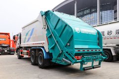 中国重汽 汕德卡C5H 350马力 6X4 压缩式垃圾车(国六)(青专牌)(QDZ5250ZYSZDC43F1)