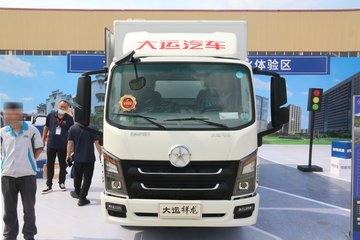大运 祥龙 150马力 4.12米单排厢式轻卡(CGC5042XXYHDF33F) 卡车图片