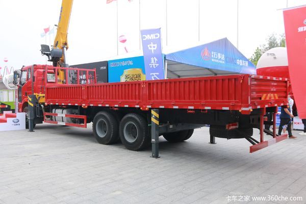 解放J6L随车吊北京市火热促销中 让利高达0.6万