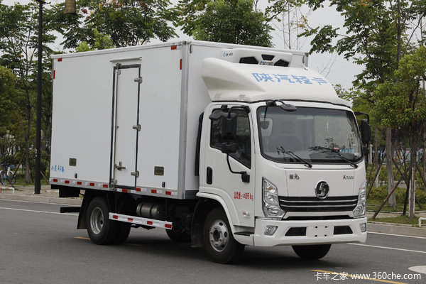 陕汽轻卡 德龙K3000 140马力 4X2 4.08米冷藏车(国六)(YTQ5041XLCKH334)