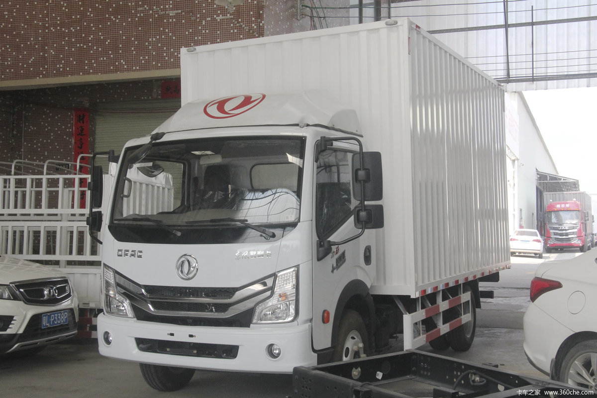 东风 多利卡D6-N 136马力 4.13米单排厢式售货车(国六)
