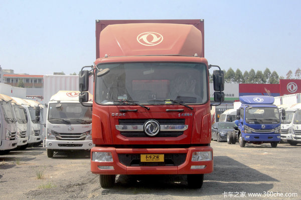 东风 多利卡D9 195马力 4X2 6.2米厢式载货车(同步器)(国六)(EQ5160XXYL9CDHAC)