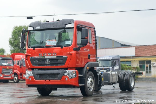 中国重汽 HOWO TX 220马力 4X2 6.75米仓栅式载货车(国六)(ZZ5187CCYK501GF1)