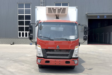 中国重汽HOWO 悍将 130马力 4X2 4.08米冷藏车(国六)(中达凯牌)(ZDK5048XLC)