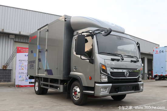 东风凯普特星云k6l舒适版160马力417米单排厢式轻卡国六eq5070xxy8cd1