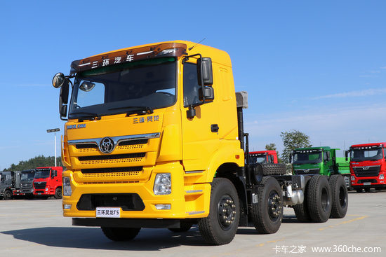 三环十通昊龙300马力8x462米自卸车stq3316l16y6b6