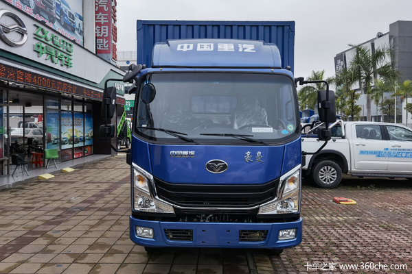 中国重汽 豪曼H3 115马力 4X2 4.15米单排厢式轻卡(国六)(ZZ5048XXYG17FB5)