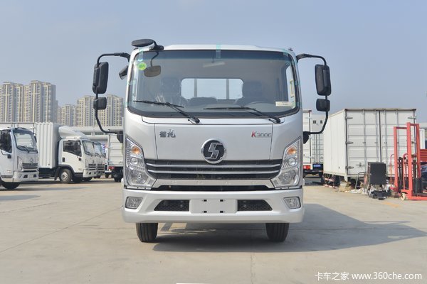 陕汽轻卡 德龙K3000 190马力 5.25米排半栏板载货车(国六)(YTQ1181LL47A0)