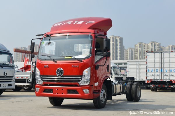 陕汽轻卡 德龙K3000 创业版 150马力 4.18米单排厢式轻卡(国六)(YTQ5041XXYKH331)