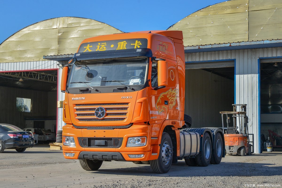 大运 N9H重卡 远航3.0版 400马力 6X4 LNG牵引车(国六)(4.11速比)