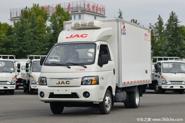 江淮 恺达X5 120马力 4X2 3.5米冷藏车(5挡)(国六)(HFC5030XLCPV4E5B4S)