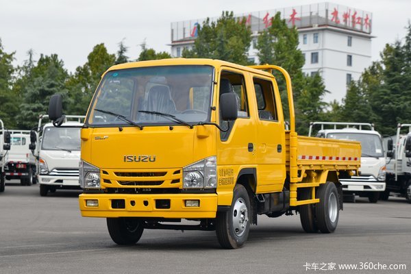 五十铃双排工程车新年献礼万元现金红包等您拿