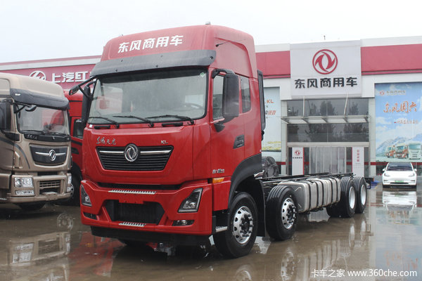 东风商用车 天龙KL重卡 465马力 8X4 9.6米栏板载货车(国六)(DFH1310D)