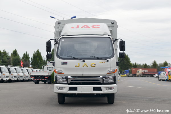 江淮帅铃e中体131马力418米单排栏板轻卡国六