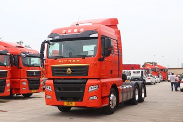 中国重汽 汕德卡SITRAK C7H重卡 540马力 6X4 AMT自动挡牵引车(国六)(ZZ4256V324HF1B)