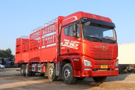 智享版 520马力 8X4 9.5米AMT自动档仓栅式载货车(CA5310CCYP25K2L7T4E6A80)