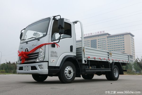 陕汽轻卡 德龙K3000 160马力 5.18米单排栏板载货车(国六)(速比4.33)(YTQ1111KK422)