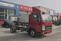中国重汽HOWO 悍将 130马力 3.85米排半栏板轻卡