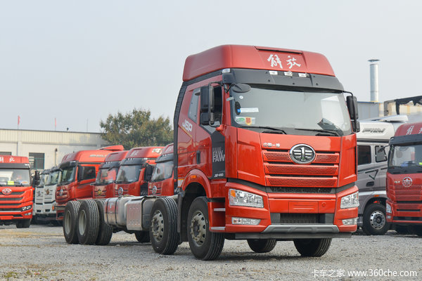 解放J6P载货车郑州市火热促销中 让利高达5万