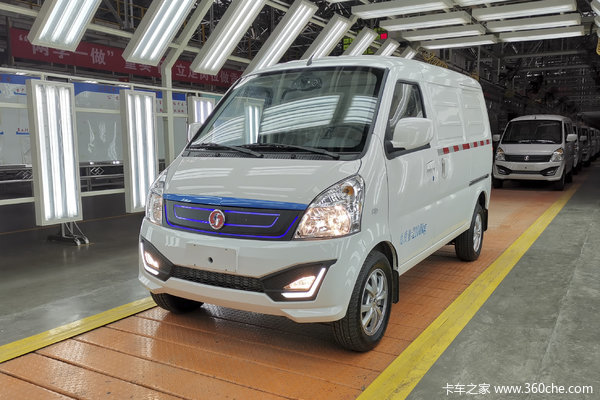 陕西通家 电牛2号 如意版 2.1T 4.03米纯电动封闭厢式货车31.25kWh