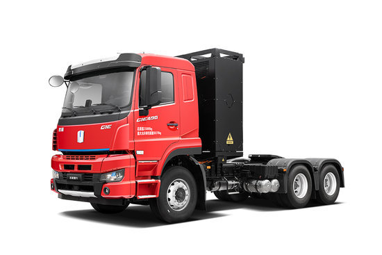 吉利远程g1e重卡25t6x4纯电动牵引车2819kwh