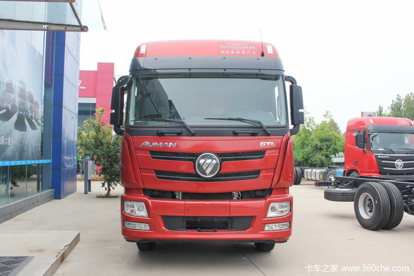 福田 欧曼GTL重卡 质享版 320马力 6X2 8米栏板载货车(BJ1259Y6HPS-02)