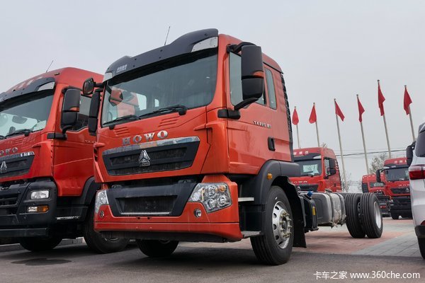 中国重汽 HOWO TX 豪华版 220马力 4X2 6.75米栏板载货车(国六)(ZZ1187K501GF1)
