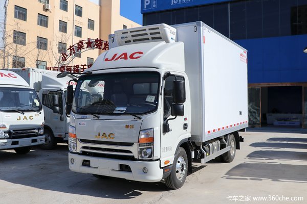 江淮 帅铃Q6 160马力 4X2 4.015米冷藏车(HFC5043XLCP71K5C7S)