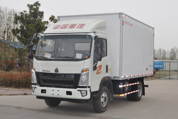 中国重汽HOWO 悍将 160马力 4X2 4.06米冷藏车(松川牌)(SCL5044XLC6)