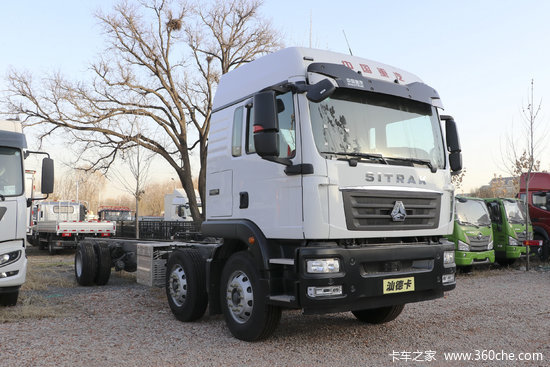 中国重汽 汕德卡sitrak g5重卡 330马力 6x2 7.