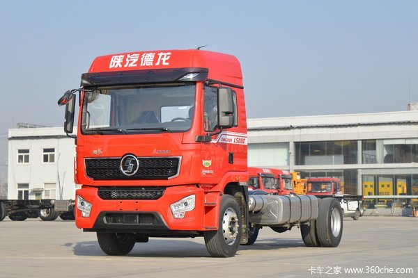 陕汽重卡 德龙L5000 旗舰版 260马力 4X2 6.8米栏板载货车(国六)(SX1189LA501F2)