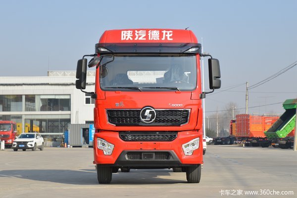 陕汽重卡 德龙L5000 超值版 320马力 6X2 9.8米栏板载货车(国六)(SX1259LB9F1)
