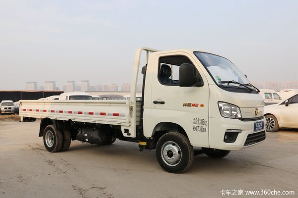 福田 祥菱M2 舒适型 1.5L 143马力 CNG 3.7米单排栏板微卡(国六)(BJ1032V4JC6-11)