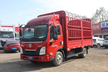 东风柳汽 乘龙L2轻卡 140马力 4X2 4.165米单排仓栅式载货车(LZ5041CCYL2AC1) 卡车图片