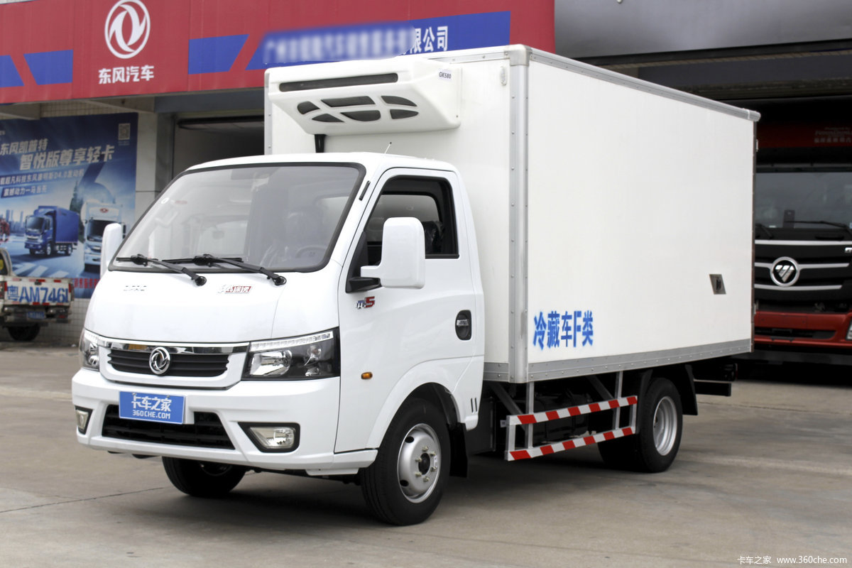 东风途逸 T5 年度款 标准款 1.6L 105马力 CNG 3.8米单排冷藏车(国六)