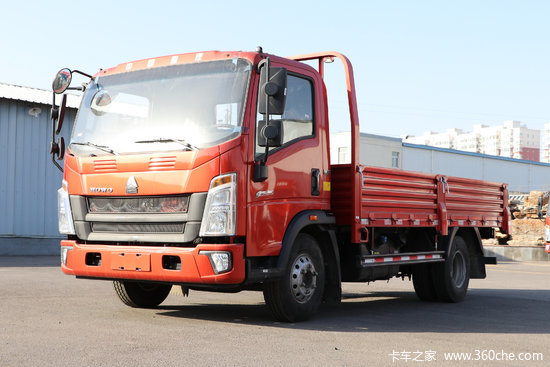 中国重汽howo 悍将 160马力 4.