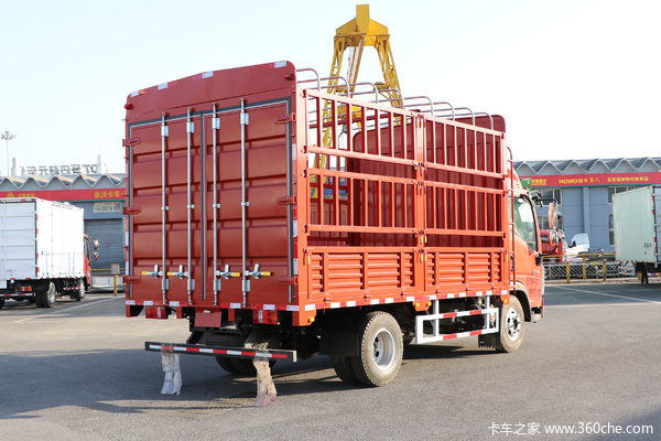 中国重汽HOWO 统帅 160马力 4.15米单排厢式轻卡(国六