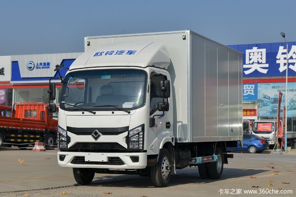 欧铃汽车 S3系列 130马力 4.15米单排厢式轻卡(国六)(ZB5040XXYJDD6L)