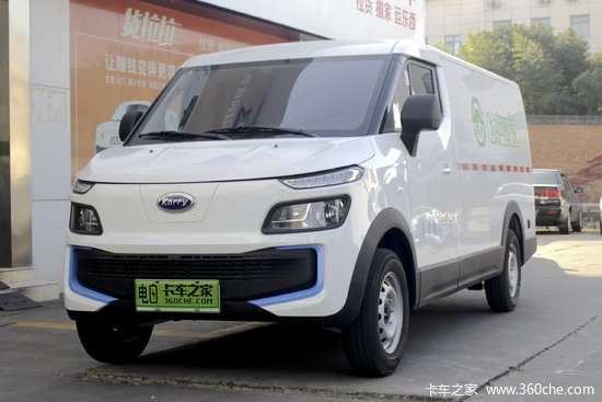 开瑞海豚ev智慧型306t5457米纯电动厢式封闭货车435kwh