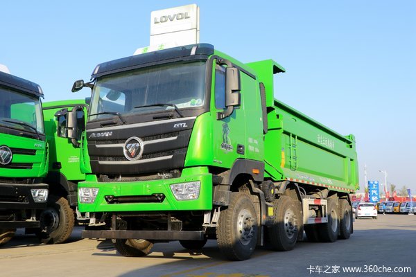 福田 欧曼GTL 质享版 400马力 8X4 7.2米自卸车(国六)(BJ3319Y6GRL-74)