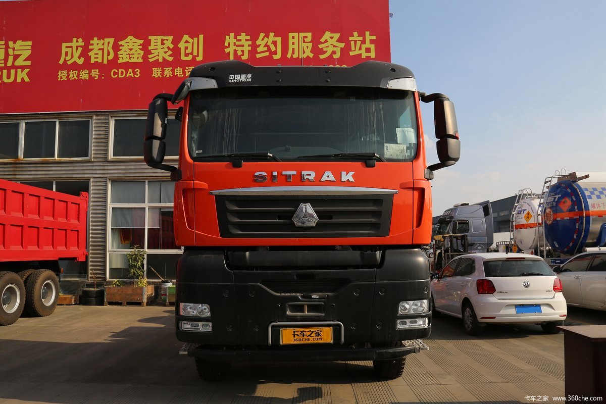 中国重汽 汕德卡SITRAK G7重卡 440马力 6X4 6.8米自卸车(国六)