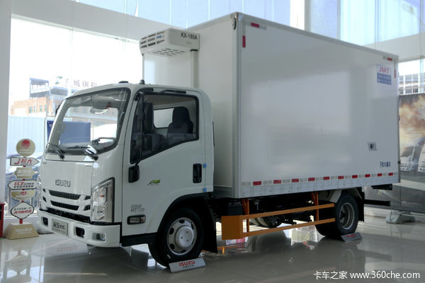 优惠0.3万 郑州市五十铃翼放EC冷藏车系列超值促销