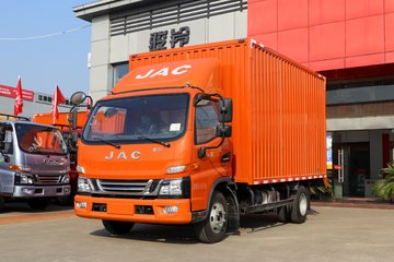 江淮 骏铃V6 160马力 4.15米单排厢式轻卡(国六)(HFC5128XXYP31K1C7S) 卡车图片