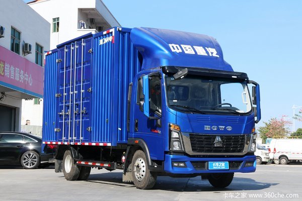 中国重汽HOWO 统帅 151马力 4.15米单排厢式轻卡(ZZ5047XXYC3314F145)